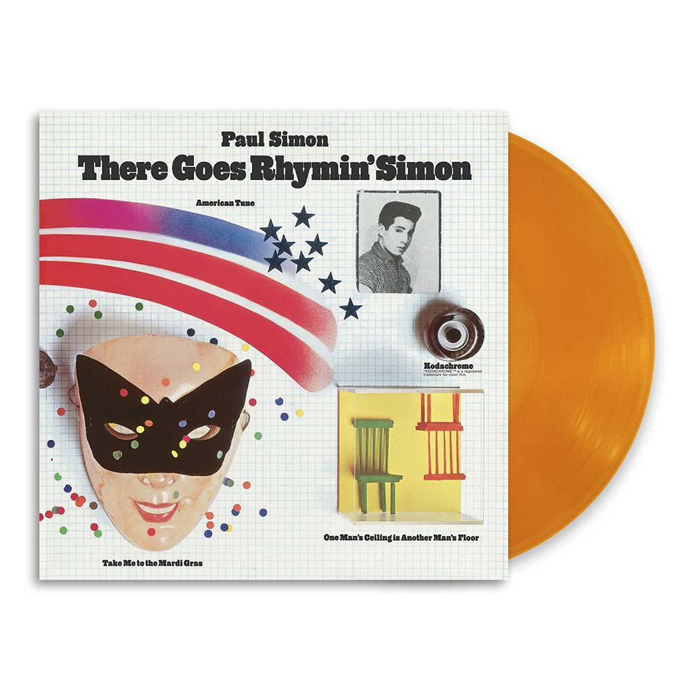 Paul Simon There Goes Rhymin' Simon LP (Opaque Orange Vinyl)