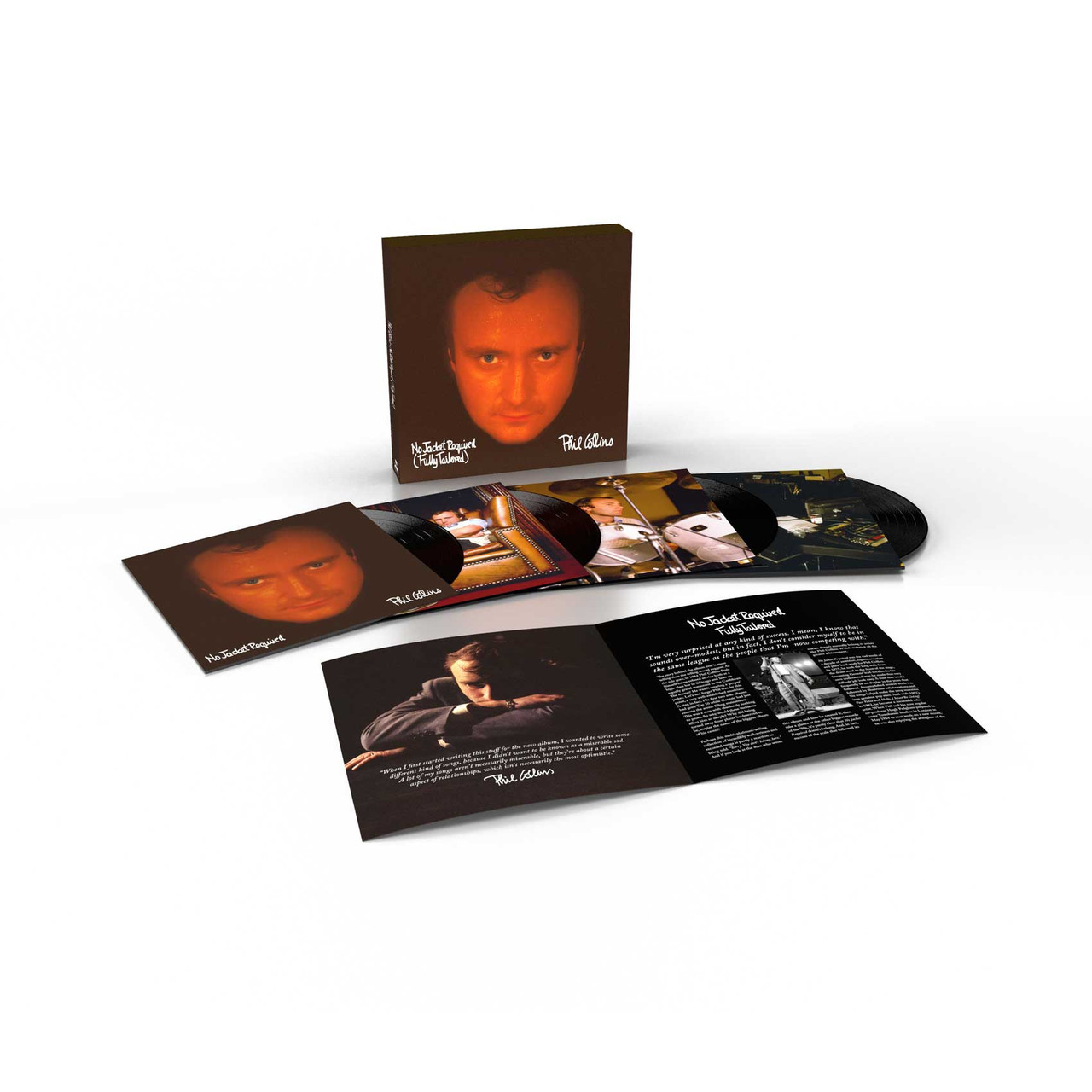 US盤 Phil Collins / No Jacket Required LP Phil Collins No Jacket Required (Fully Tailored) Half-Speed
