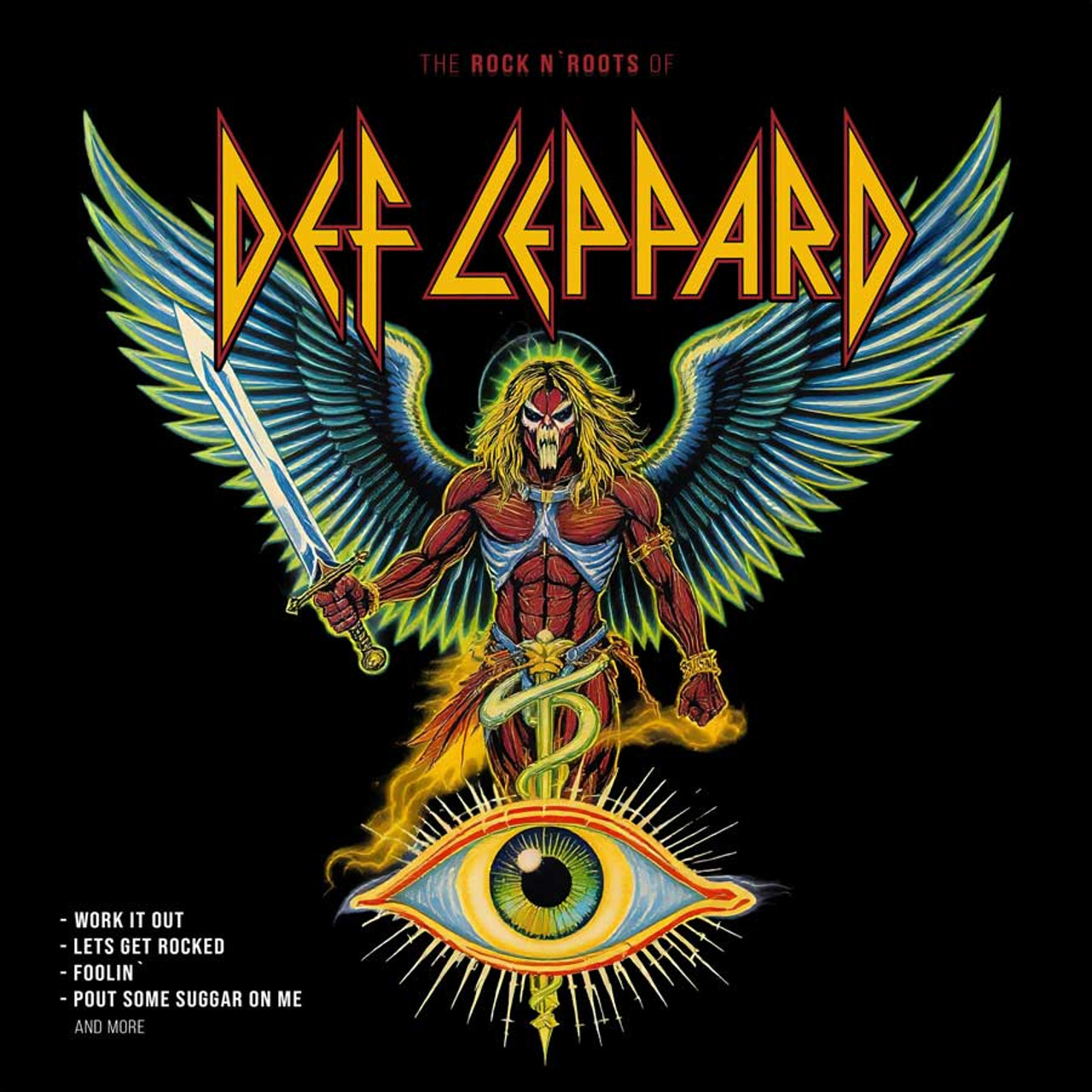 Def leppard レコード　pour some レア Def Leppard 