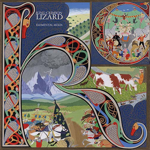 【美品/オリジナル盤】King Crimson 『Lizard』 レコード LP 良盤 良ジャケ 1989年 英国 本国盤 キング・クリムゾン King Crimson