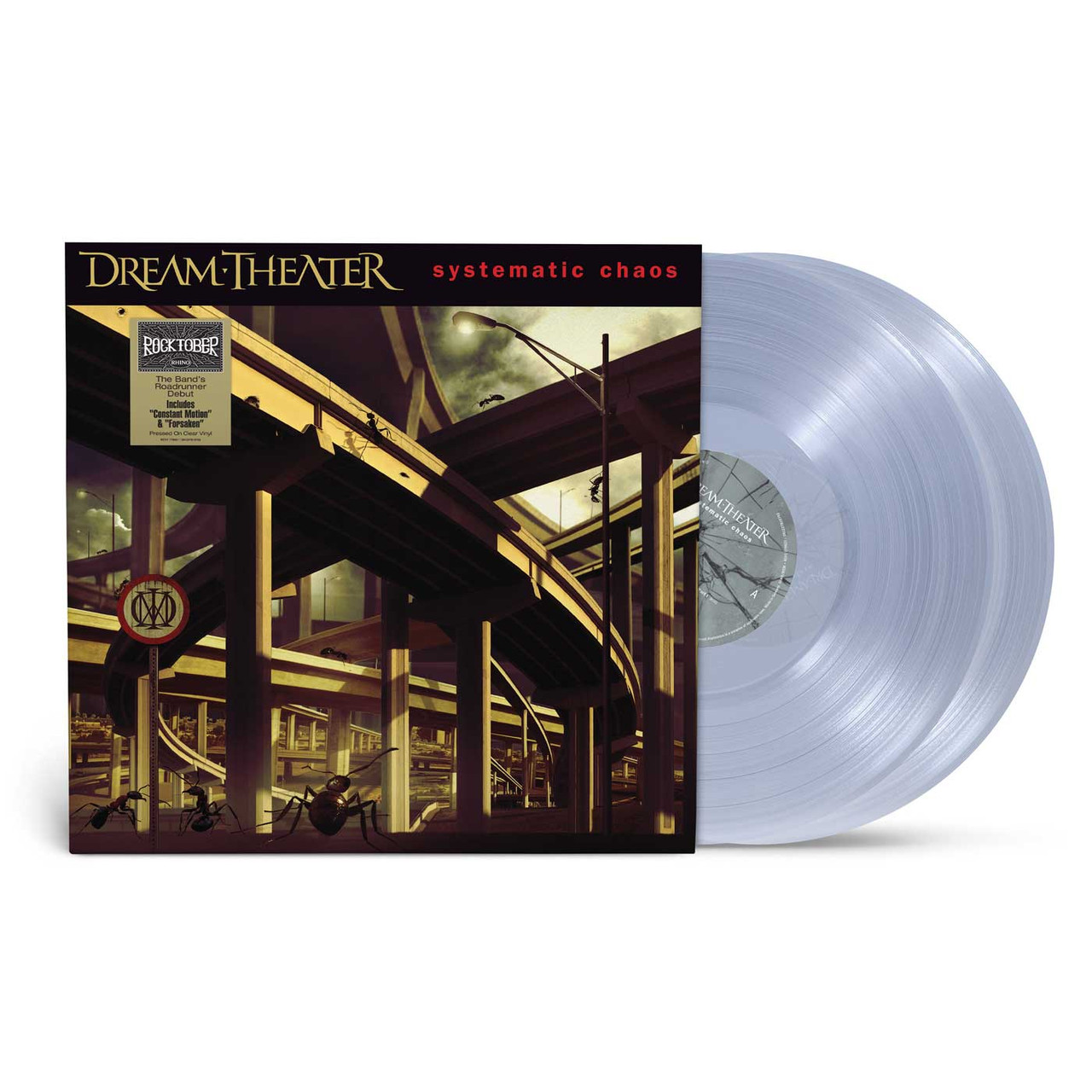 Dream Theater Systematic Chaos 直筆サイン入り Dream Theater Systematic Chaos 2LP (Clear Vinyl)