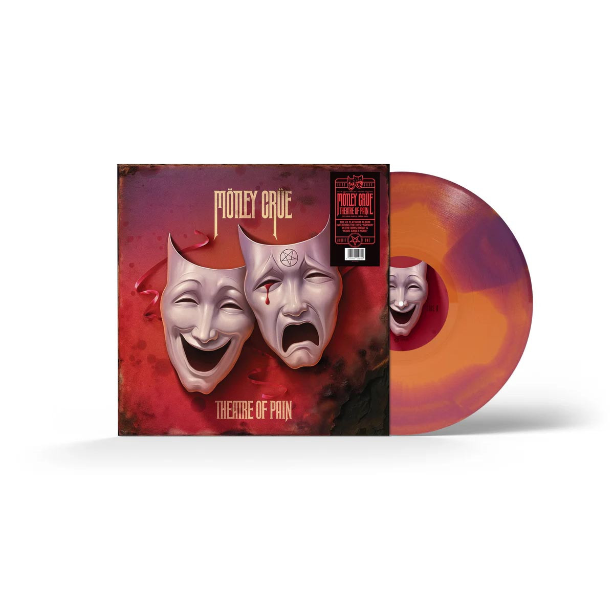 Motley Crue Theatre of Pain (40th Anniversary) Indie Exclusive LP