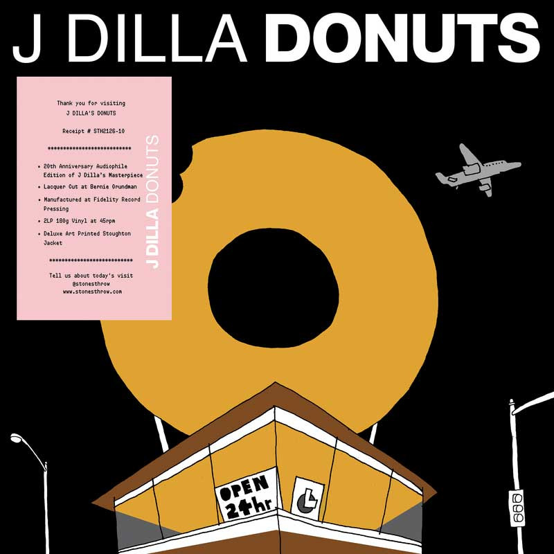 J Dilla Donuts 2LPレコード J Dilla Donuts (20th Anniversary Audiophile Edition) 180g 45rpm 2LP