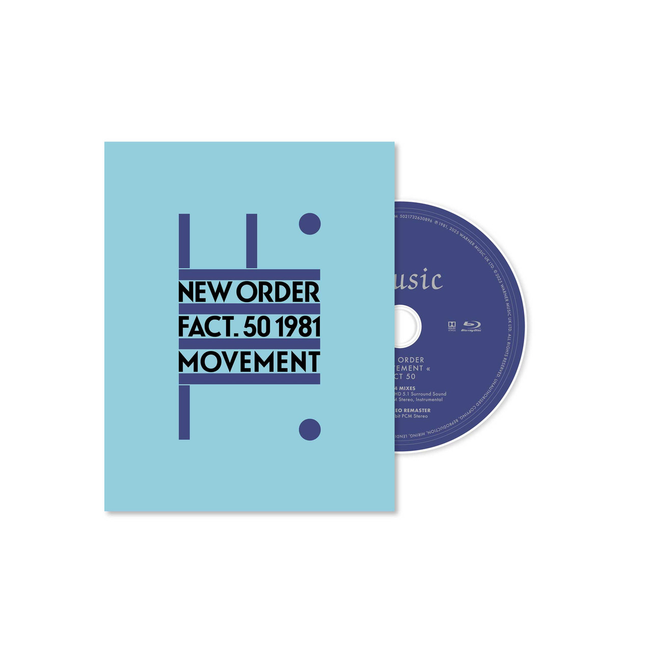 New Order Movement Blu-Ray Audio Disc