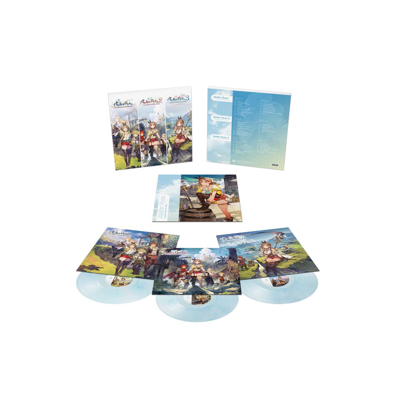 Atelier Ryza Original Soundtrack Trilogy 3LP Box Set (Clear with