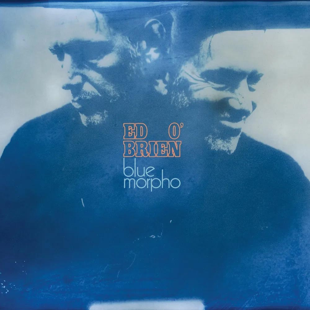 直筆サイン入り Ed O'Brien Blue Morpho レコード LP Ed O'Brien Blue Morpho (Transfiguration Edition) Indie Exclusive