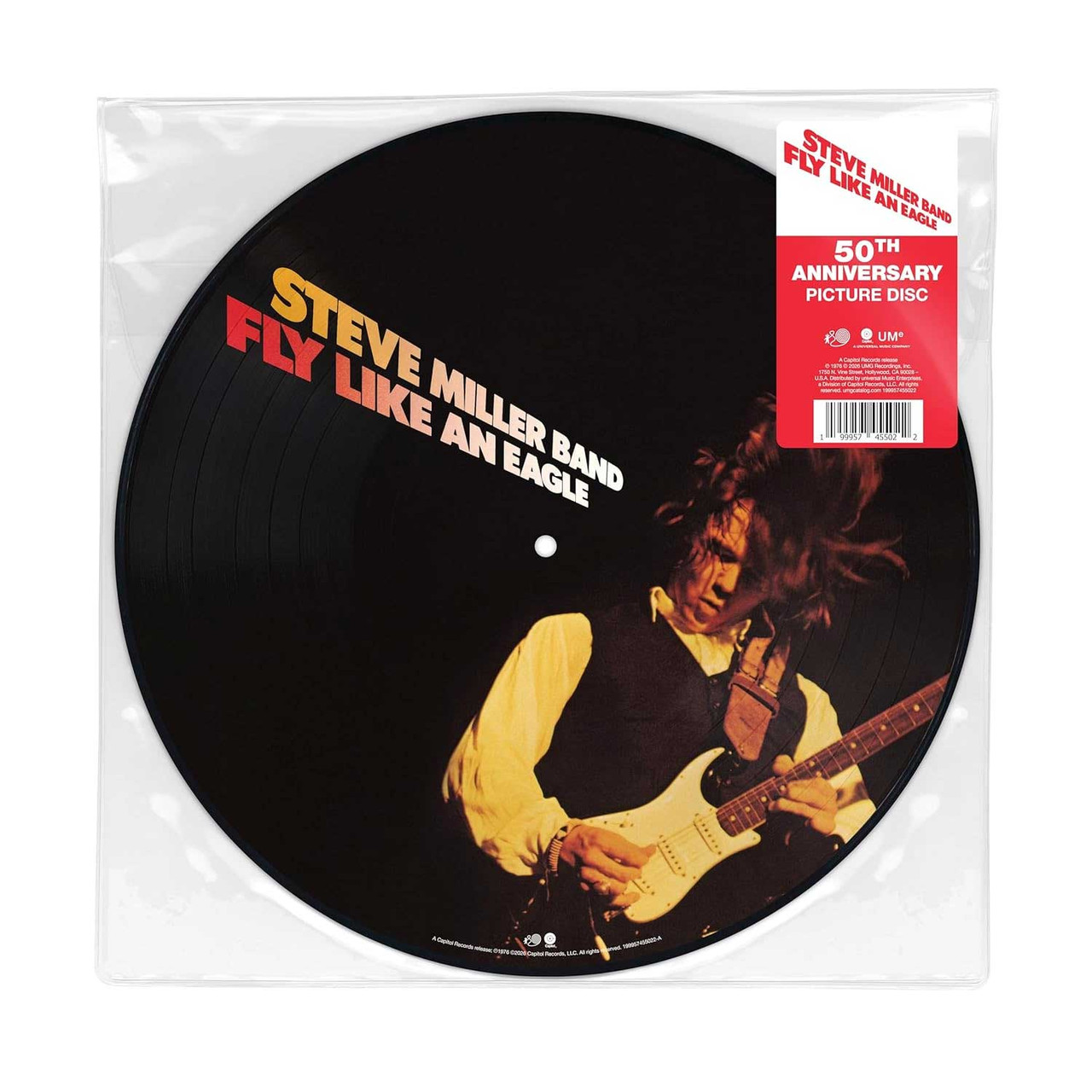 Steve Miller Band Fly Like an Eagle (50th Anniversary) LP (Picture