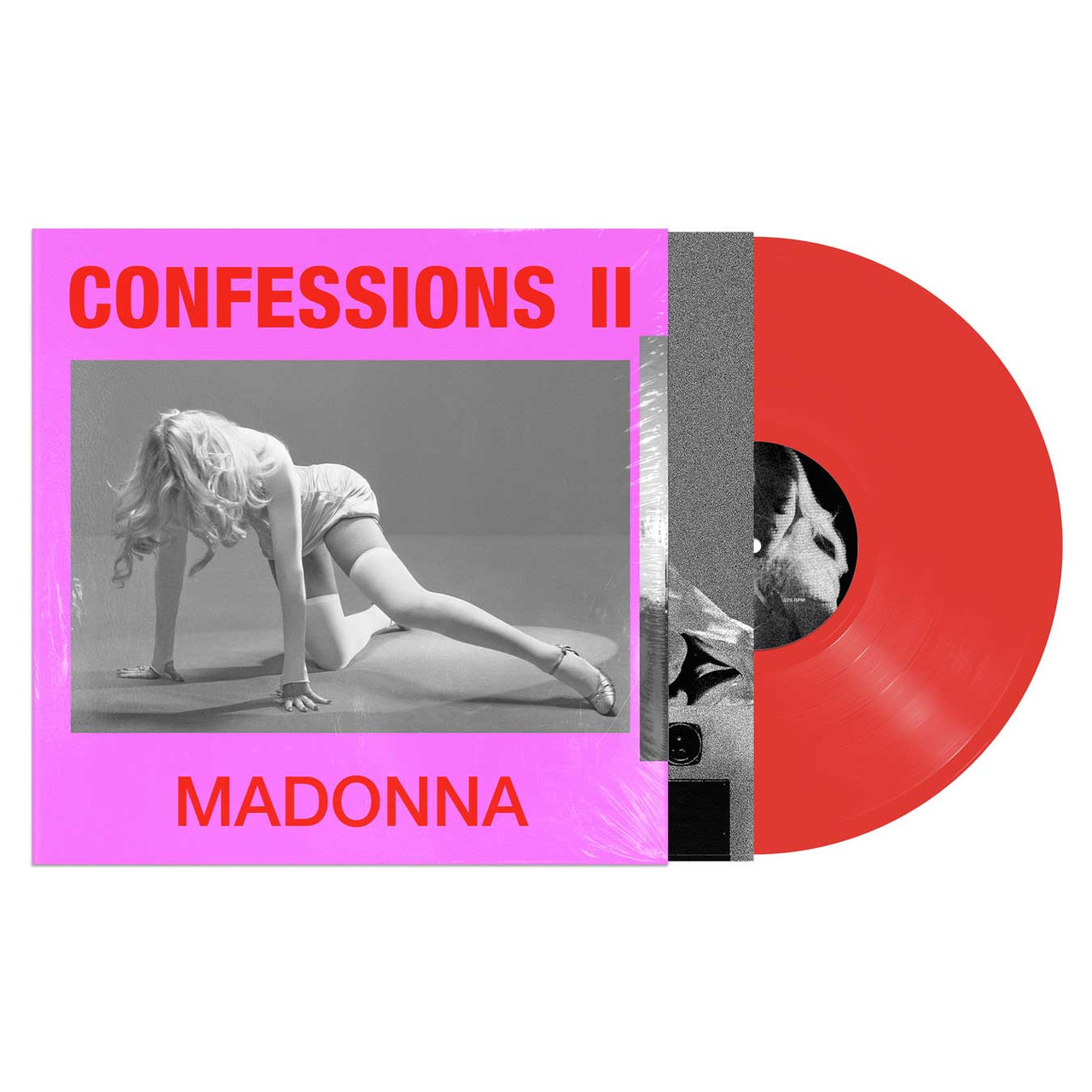 Madonna Confessions II LP (Translucent Red Vinyl)