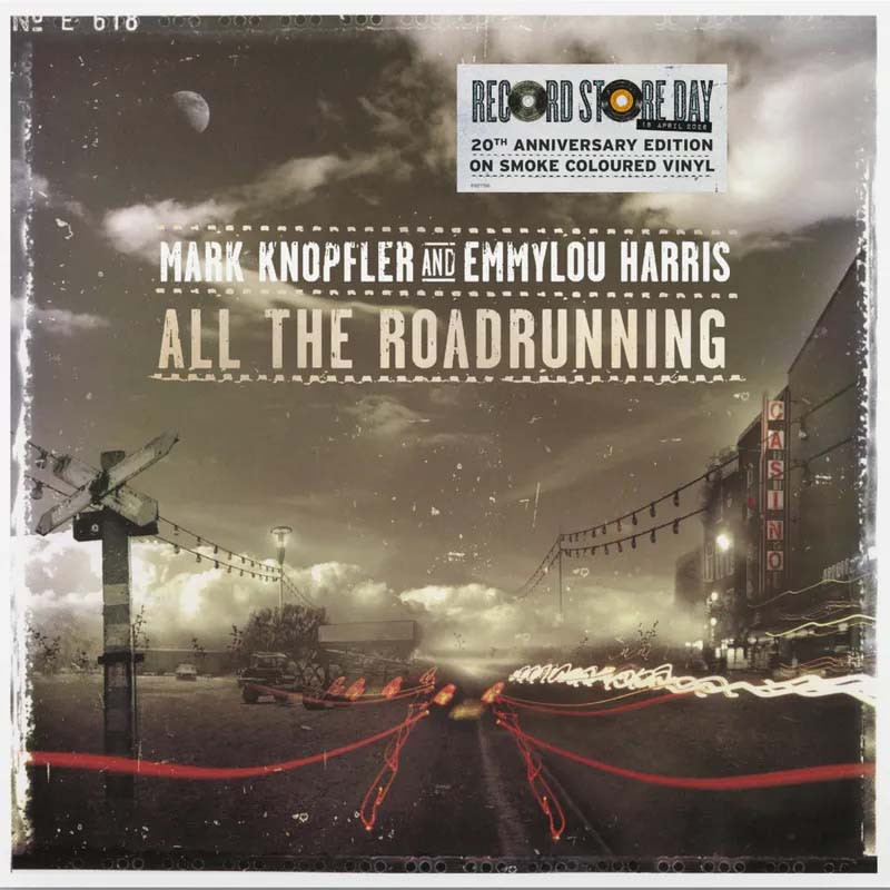USオリジナル　Mark Knopfler & Emmylou Harris Mark Knopfler and Emmylou Harris All the Roadrunning RSD Exclusive