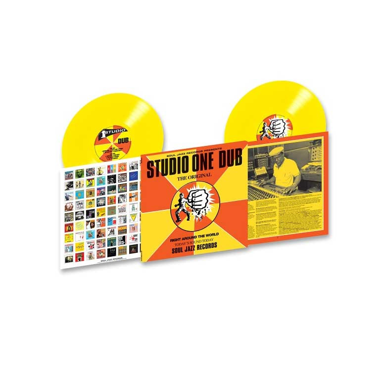 Soul Jazz Records Presents: Studio One Dub 2LP (Yellow Vinyl)