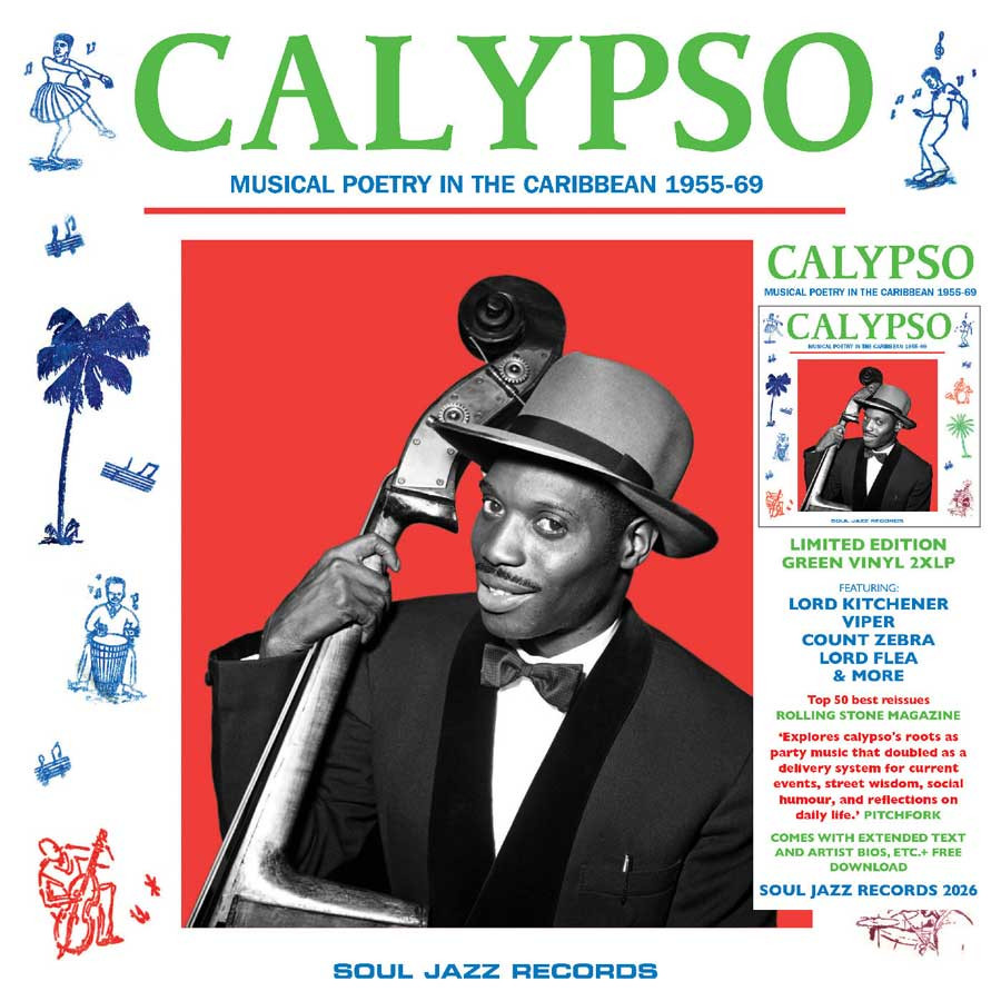 洋楽 Lord Rigby / Carnival Of jamaica calypso Calypso: Musical Poetry in the Caribbean 1955-69 2LP (Green Vinyl)