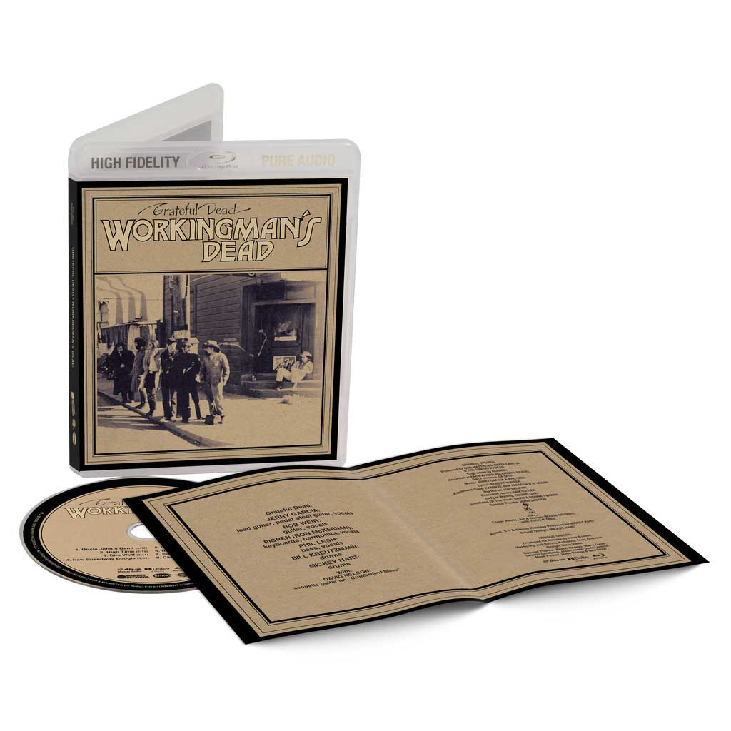 Grateful Dead Workingman's Dead Blu-Ray Audio Disc