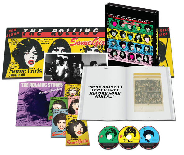 The Rolling Stones Some Girls 2CD/DVD/7