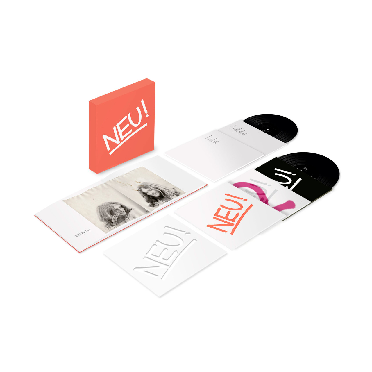 NEU! 　レコード5枚組ボックス Neu! Neu! 50! 5LP Box Set
