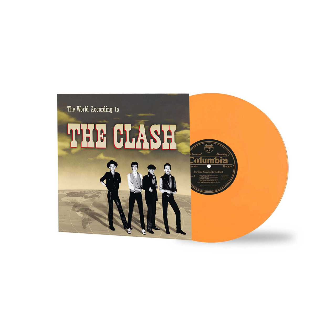 The Clash The World According to The Clash LP (Orange Vinyl)