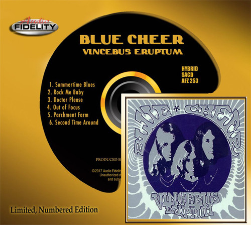 Blue Cheer Vincebus Eruptum Numbered Limited Edition Hybrid Stereo SACD 1