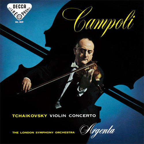 Campoli Tchaikovsky Violin Concerto 180g Import LP