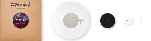 Twelve Inch Invisible Display Bracket For 12" Vinyl Records (1 Each) 4