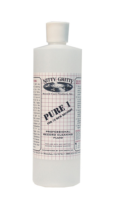 Nitty Gritty Pure 1 Record Cleaning Fluid (16 Ounces) 1