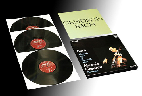 Bach Samtliche Suiten fur Violoncello Allein (The 6 Cello Suites) 180g Import 3LP Box Set 2