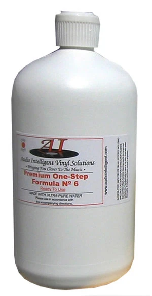 Audio Intelligent Vinyl Solutions Premium 1-Step No. 6 Record Cleaning Fluid (32 Ounces) 1