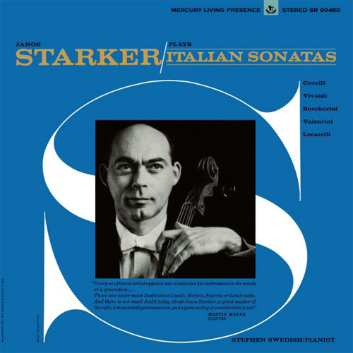 Janos Starker Plays Italian Sonatas 180g Import LP 1