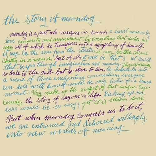 Moondog The Story Of Moondog 180g LP (Purple & Green Starburst Vinyl) 1