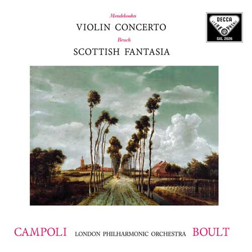 Mendelssohn & Bruch Violin Concerto & Scottish Fantasia 180g Import LP 1