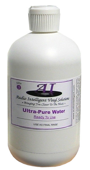 Audio Intelligent Vinyl Solutions Ultra-Pure Water (16 Ounces) 1