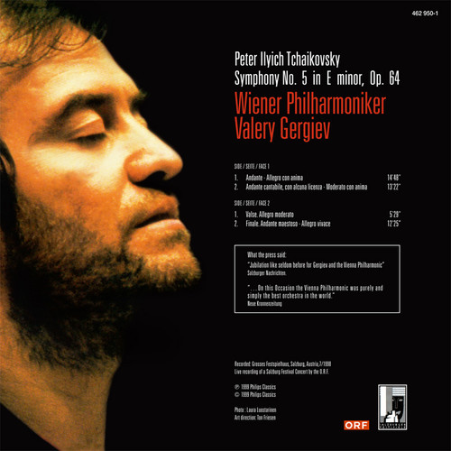 Tchaikovsky Symphony No. 5 180g Import LP 2
