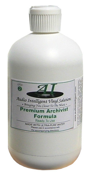 Audio Intelligent Vinyl Solutions Premium Archivist Record Cleaning Fluid (16 Ounces) 1