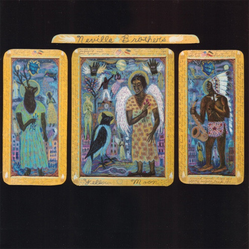 The Neville Brothers Yellow Moon LP 1