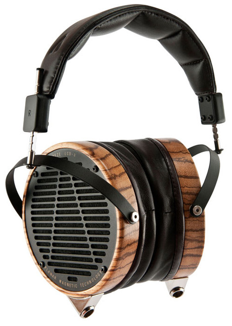 Audeze LCD-3 Ultra High-Performance Planar Magnetic Headphones (Zebrano, Lambskin, Wooden Show Case) 4