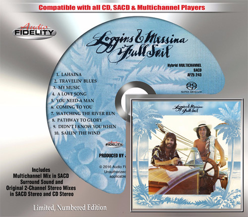 Kenny Loggins and Jim Messina Full Sail  Numbered, Limited Edition Hybrid Multi-Channel & Stereo SACD 1