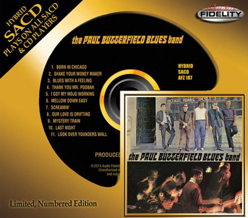 The Paul Butterfield Blues Band The Paul Butterfield Blues Band Numbered Limited Edition Hybrid Stereo SACD 1