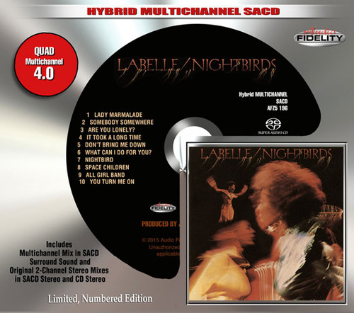 Labelle Nightbirds Numbered Limited Edition Hybrid Multi-Channel & Stereo SACD 1