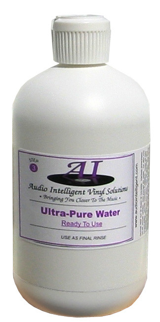 Audio Intelligent Vinyl Solutions Ultra-Pure Water (32 Ounces) 1