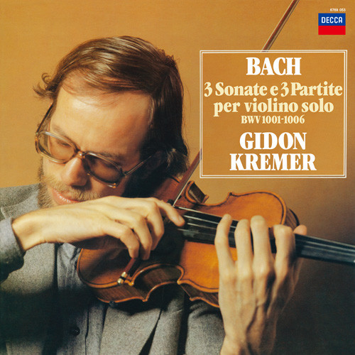 Gidon Kremer Bach 3 Sonata & Partita for Solo Violin 180g Direct Metal Master Import 3LP Box Set 1