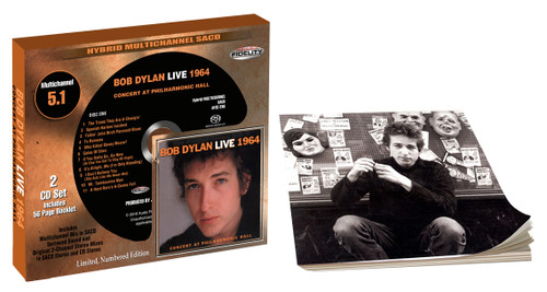 Bob Dylan Live 1964: Concert At Philharmonic Hall Numbered Limited Edition Hybrid Multi-Channel & Stereo 2SACD