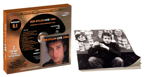 Bob Dylan Live 1964: Concert At Philharmonic Hall Numbered Limited Edition Hybrid Multi-Channel & Stereo 2SACD 2