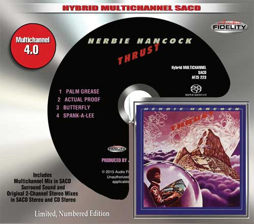 Herbie Hancock Thrust Numbered Limited Edition Hybrid Multi-Channel & Stereo SACD