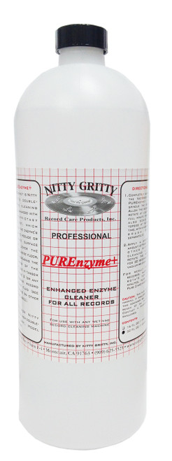 Nitty Gritty PUREnzyme+ Record Cleaning Fluid (32 Ounces) 1