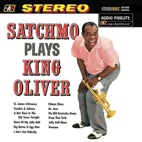 Louis Armstrong Satchmo Plays King Oliver 200g LP 1