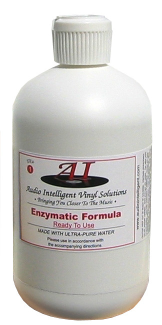 Audio Intelligent Vinyl Solutions Enzymatic Record Cleaning Fluid (32 Ounces) 1