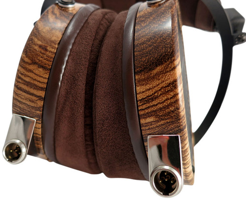 Audeze LCD-3 Ultra High-Performance Planar Magnetic Headphones (Zebrano, Leather-Free, Wooden Show Case) 2