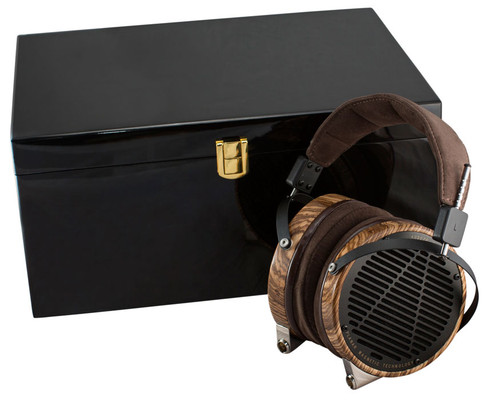 Audeze LCD-3 Ultra High-Performance Planar Magnetic Headphones (Zebrano, Leather-Free, Wooden Show Case) 8