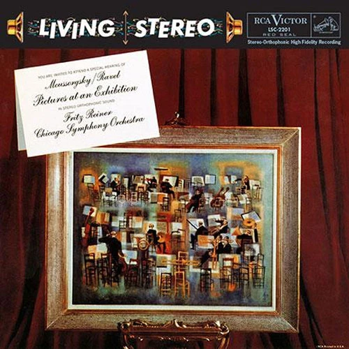 Fritz Reiner Moussorgsky & Ravel Pictures At An Exhibition 200g LP 1