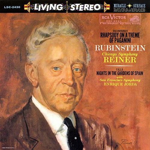 Fritz Reiner Rachmaninoff Rhapsody on a Theme of Paganini  200g LP 1