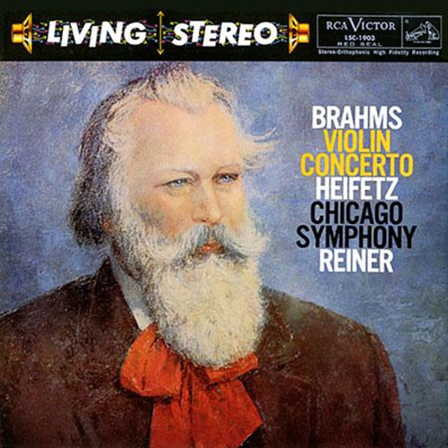 Jascha Heifetz & Fritz Reiner Brahms Violin Concerto Hybrid Stereo SACD 1