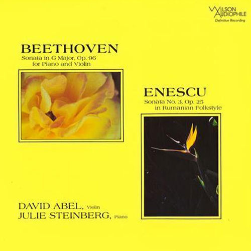 David Abel & Julie Steinberg Beethoven & Enescu 200g LP 1